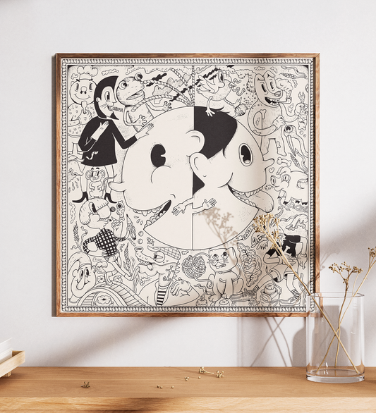 Retro Bajki PRL – WhyDuck Edition (50×50)